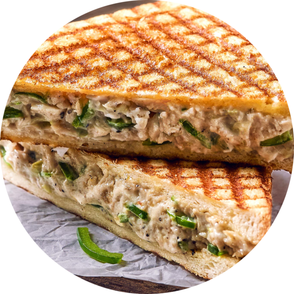 Schezwan Chicken Sandwich Grilled