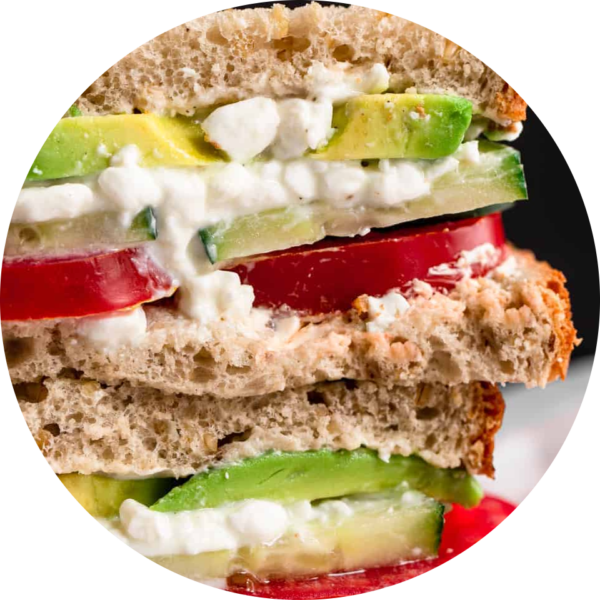 Grilled Cottage Cheese Sandwich