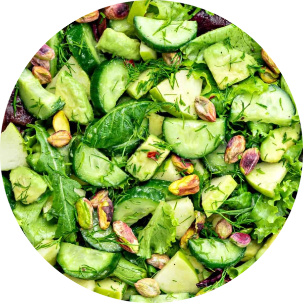 Cubes Veggies Salad With Tossed - Image 2