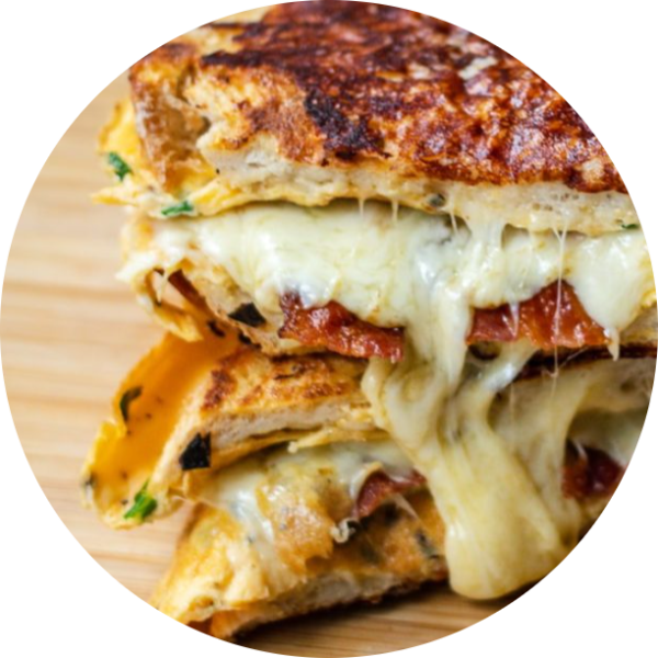 Omelette Sandwich Grilled