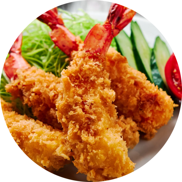 Crumb Fried Prawns