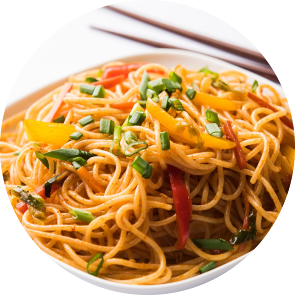 Burn Garlic Veg Noodles
