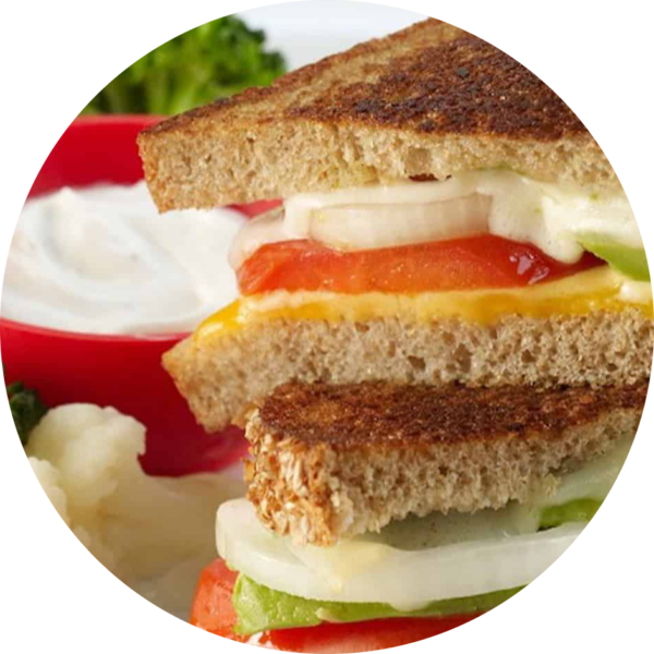 Tomato Cheese Sandwich Grilled
